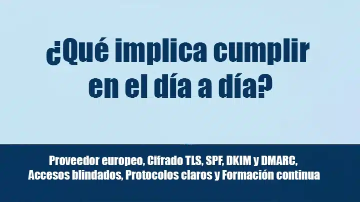 cumplir dia a  dia