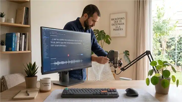 Setup mínimo para trabajar desde casa si eres autónomo digital 3 Micrófono: que te entiendan a la primera