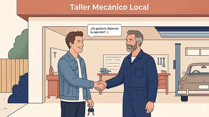 momento perfecto para pedir la reseña momento perfecto para pedir la reseña
