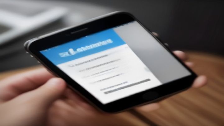 Velocidad de carga de la web de una pyme en un teléfono móvil, con medidor de tiempo