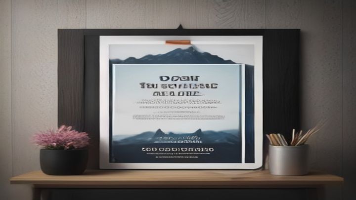 Poster promocional de un negocio local creado con una herramienta de diseño gratuita