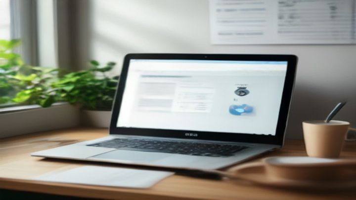 Checklist de RGPD para pequeñas empresas en un escritorio de trabajo