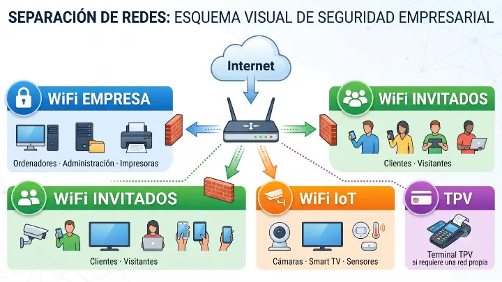 separar-red-wifi-clientes-empleados Separación de la red WiFi de clientes, empleados y dispositivos IoT