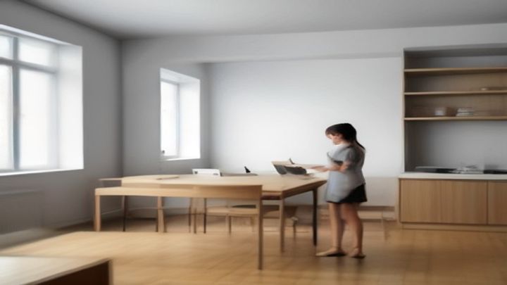 router WiFi colocado en un punto central y despejado de la vivienda